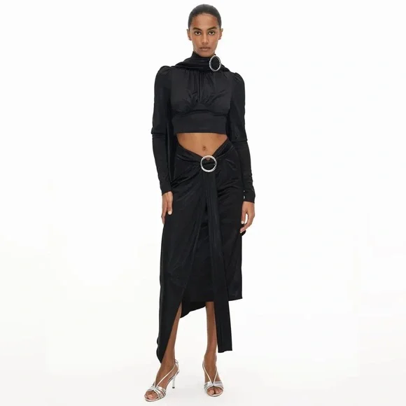 Paco Rabanne | Skirts | Set Rabanne X Hm Jersey Top And